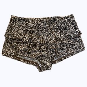 Leopard Print Women's Shorts